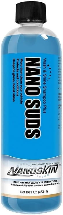 Nanoskin NANO SUDS Foaming Car Wash Shampoo for Foam Cannon, 16 Oz