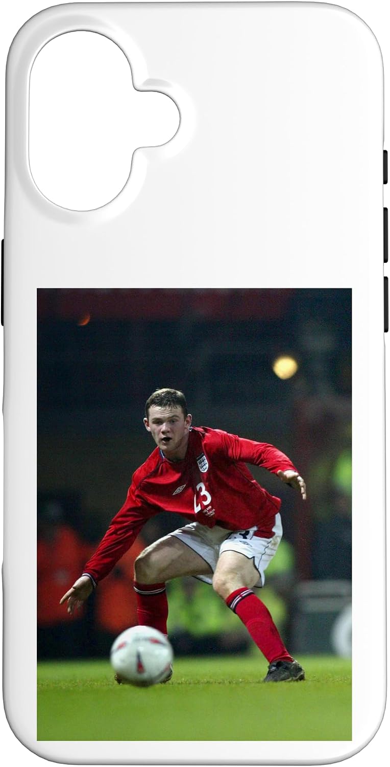 Wayne Rooney England V Australia World Cup Football 2003 Case for iPhone 16