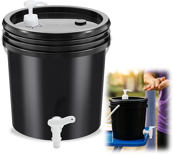 Honeydak Portable Hand Wash Station with Soap Dispenser 2.6 Gallon