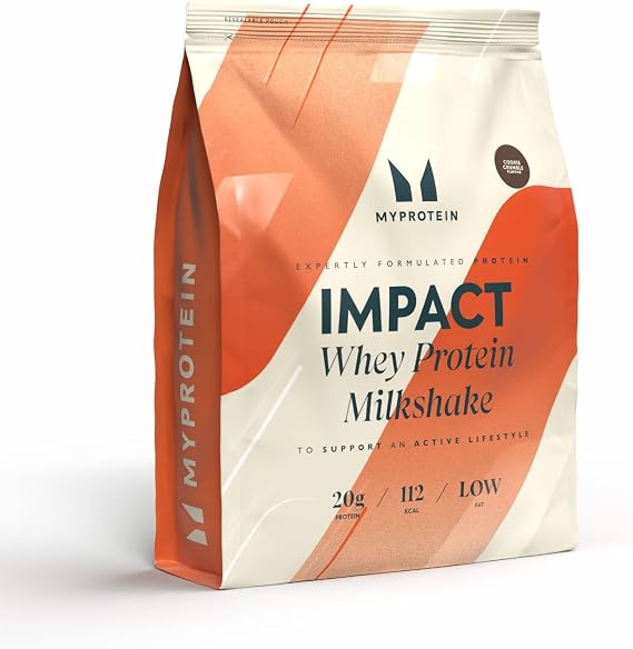 Myprotein Impact Whey Protein Milkshake - Cookie Crumble | 90 Servings | Creamy Dessert-Style Gym Shake | 20g+ Protein Per Serving | Rich, Smooth & Indulgent Taste | Low Fat & Easy Mixing