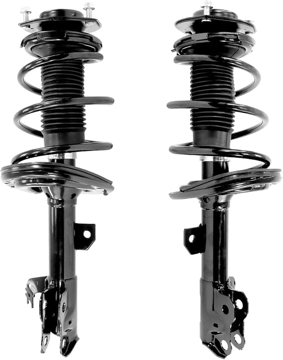 COMPLETESTRUTS Front Quick Complete Strut Assemblies with Coil Springs Replacement for 2012-2017 Toyota Camry LE, XLE, Hybrid LE, Hybrid XLE - Set of 2