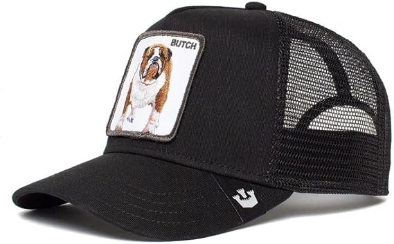 Goorin Bros. The Farm Unisex Original Adjustable Snapback Trucker Hat, Black (Butch), One Size