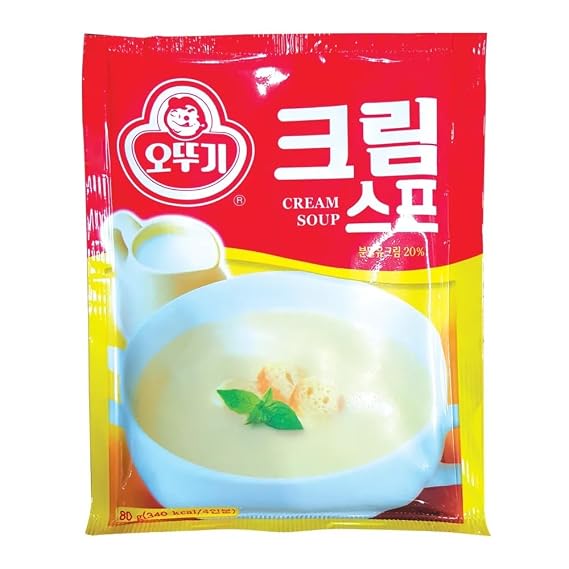 Ottogi Cream Soup Mix, Instant Powder Soup, 80g