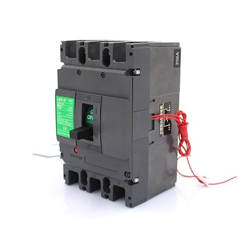 Remote Control Breaker 3P 16-125A MCCB Circuit Breaker with Module Box Already Install Both shunt Release and Auxiliary Contact80A Release 24V