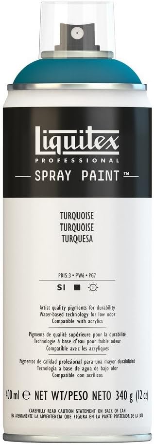 Liquitex Professional Spray Paint, 12-oz (400ml), Turquoise