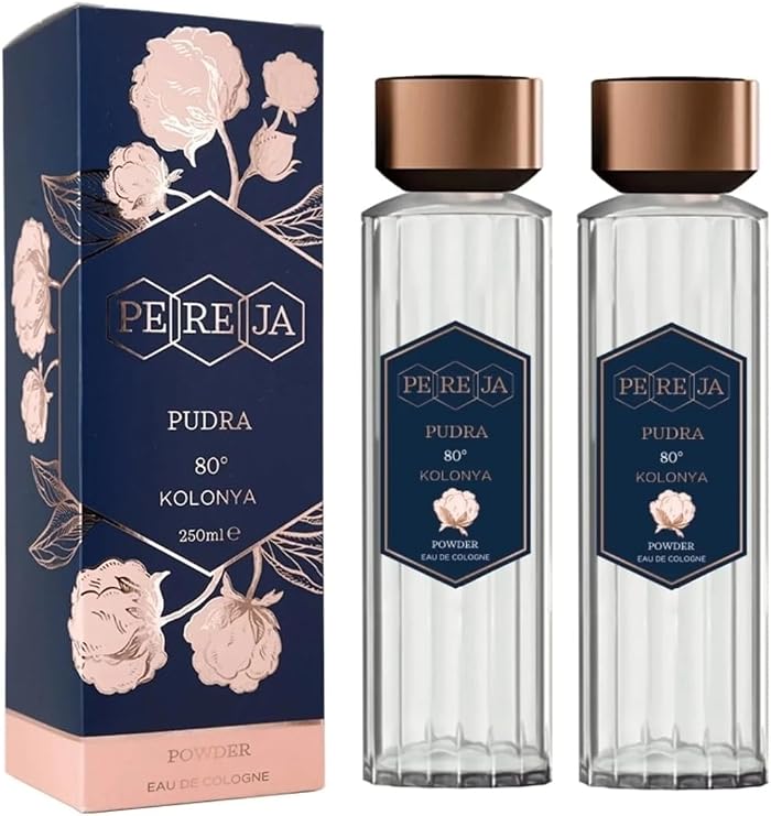 Pereja Kokulu Kolonya 250 ml Pudra 2'li Set