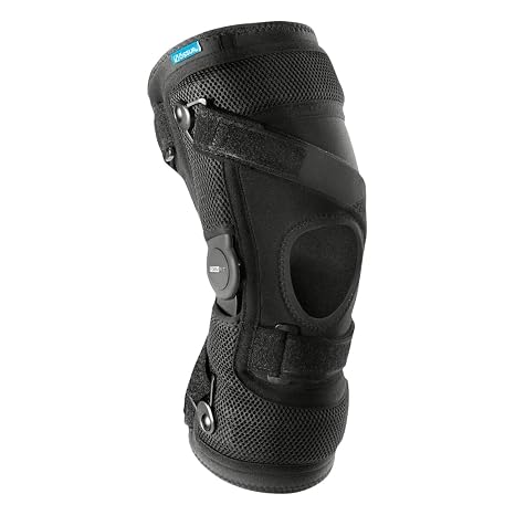 Ossur Formfit Knee MCL Support Brace Hinged Medial Collateral Ligament (MCL) Knee Brace with Adjustable Compression, Dynamic Force Strap & ROM Hinge for Knee Stability, Injury Recovery, Sports Support(Right, Small)