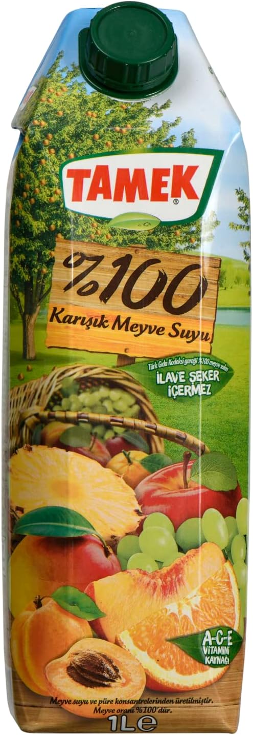 TAMEK GRUP GIDA ÜRETİM A.Ş. Tamek%100 Karışık Cry, 1 L
