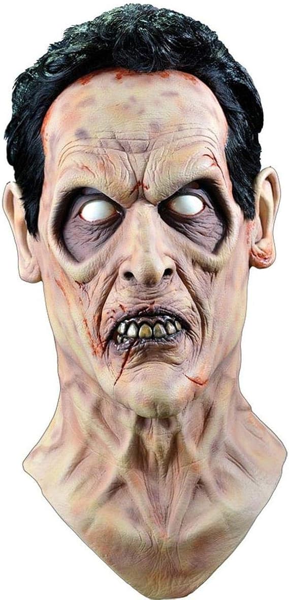 Trick or Treat Studios Men's Evil Dead 2-Evil Ash Mask