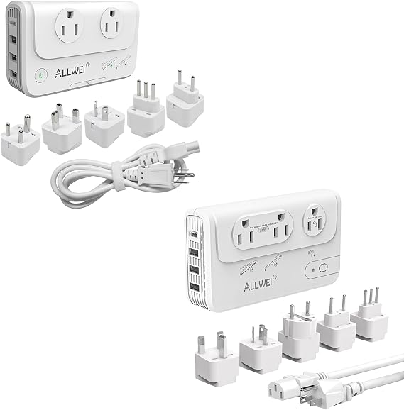 ALLWEI 230W Power Voltage Converter 220V to 110V and 2000W Voltage Converter US to Europe