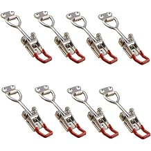 Adjustable Toggle Latch Clamp 4001, 330 Lbs 150Kg Holding Capacity, 4001 Heavy Duty Quick Release Pull Latch Toggle Clamp (R4001-8PCS)