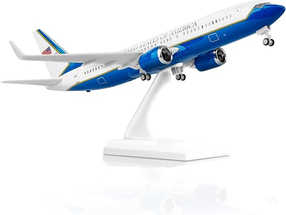 Joylludan 1:112 AirForceOne 737 Model Plane Alloy Diecast Airplanes