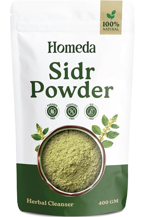 Organic Sidr Powder for Hair (14oz - 400g) Sidr Leaves