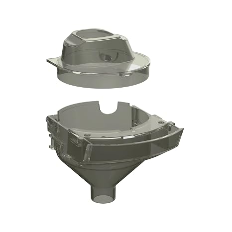 Baby Brezza Formula Pro Mini Replacement Funnel & Cover, Gray