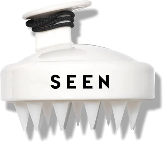 SEEN Scalp Massager - Exfoliating Scalp Massager - Removes Buildup - Promotes Circulation - Hair Brush for Healthy Scalp and Hair Growth
