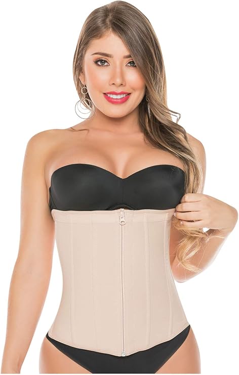 Fajas Salome Womens 315 Reduction Waist Cincher Medium Beige