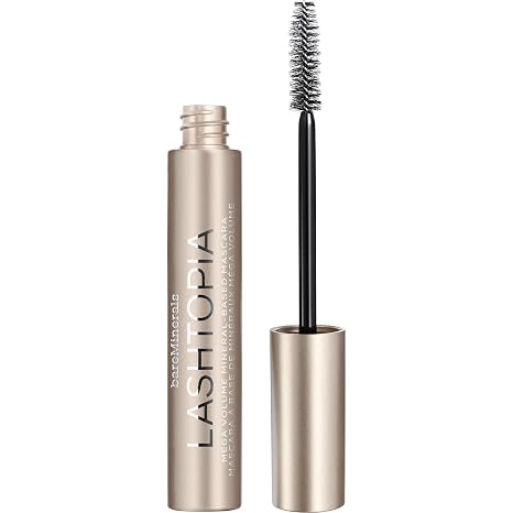 bareMinerals Lashtopia Mega Volume Mascara, Ultimate Black, 0.4 oz