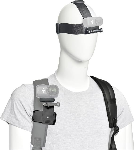 Backpack Strap Mount and Head Strap Mount