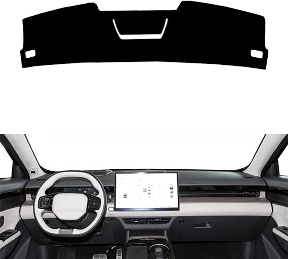 Fit for Chery Jetour Dashing 2022-2024,Dash Cover,Dashboard Cover,Black Dash Mat,Non-Slip Dash Cover Mat,Car Interior Accessories
