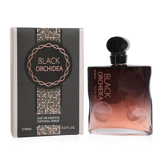Black Orchidea Womens Perfume Eau de Parfum Floral Gourmand Sweet Fruity Feminine Scent 95ml / 3.2 fl Oz