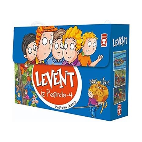Levent İz Peşinde 4 Set (5 Kitap)