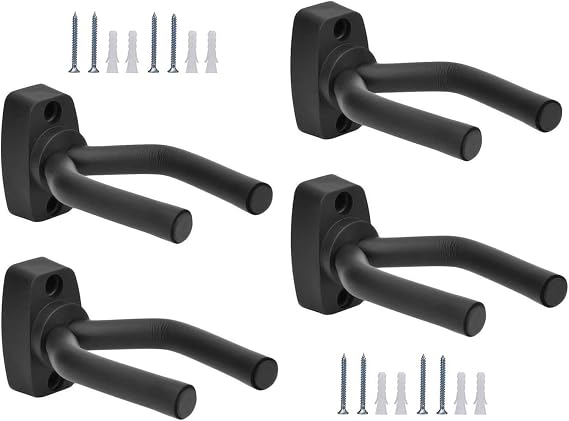 Guitar Wall Hanger Stand Ukulele Keep Guitar Wall Mount Hook Holder Mount Display Stand Rack Bracket Most Guitar Bass Accessories