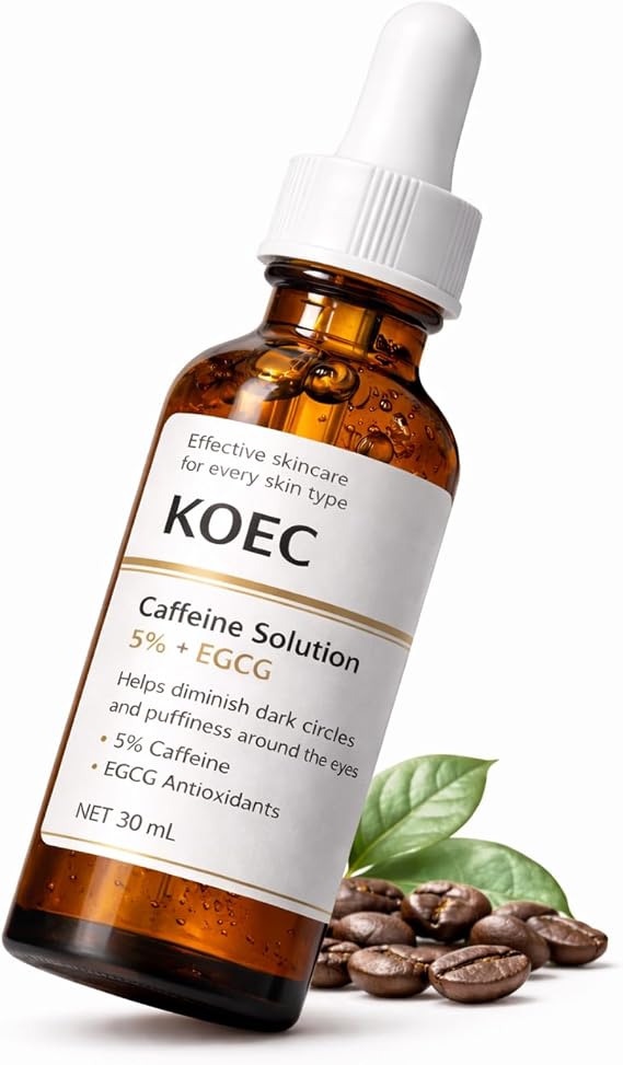 Caffeine Eye Serum，Eye Serum For Dark Circles,Eye Cream for Anti Aging Wrinkle,Lift Eye Line,Eyes Bags Removal-Firming and Plumping for All Skin Types