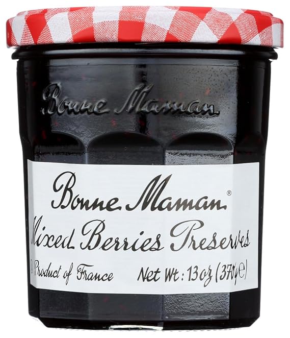 Bonne Maman Preserves Mixed Berries 13 oz (Pack of 12)