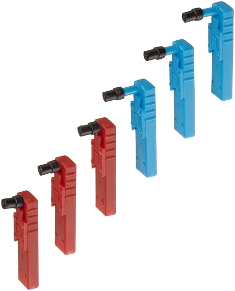 Dickson Pen, 6 Pens, Blue/Red P246-1 Each