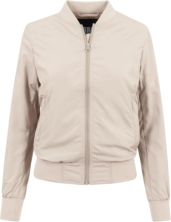 Urban Classics Ladies - LIGHT BOMBER Jacket sand beige - XS