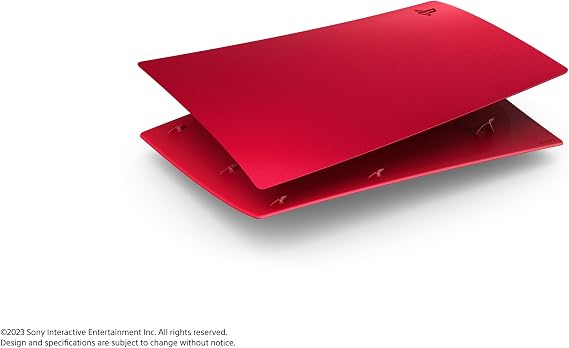 Genuine Product Cover for PlayStation 5 Digital Edition Volcanic Red CFIJ-16014