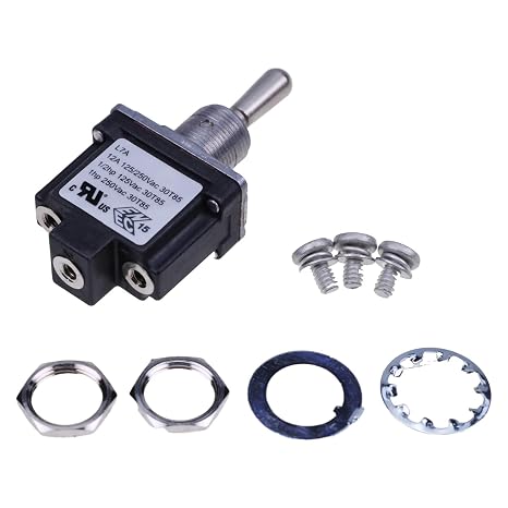 3POS SPDT Toggle Switch 13037 13037GT Compatible with Genie GR-08 GR-12 GR-15 GS-2668 GS-3268 GS-3384 GS-3390 GS-4390 GS-5390 Scissor Lifts