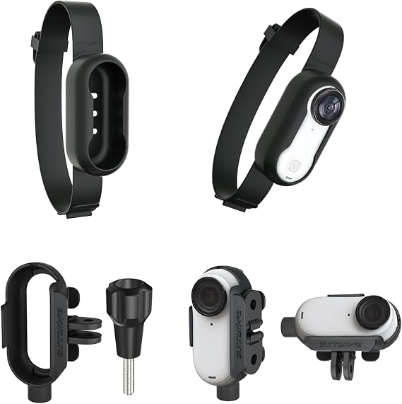 Multifunctional Silicone Strap + Mount Adapter for Insta360 GO 3 / GO 3S Camera