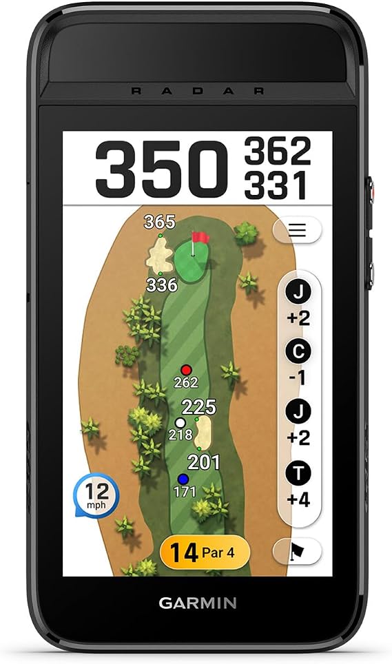 Garmin Approach G82, Portable Golf Launch Monitor & Premium GPS Handheld
