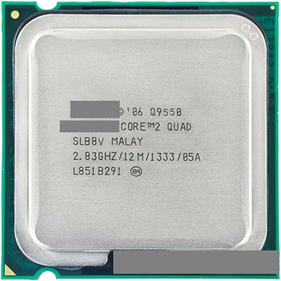 CPU 4 c c 2 Quad Q9550 Socket LGA 775 CPU Q9550 Prosesor 2.8G Hz/12 M /1333 GHz