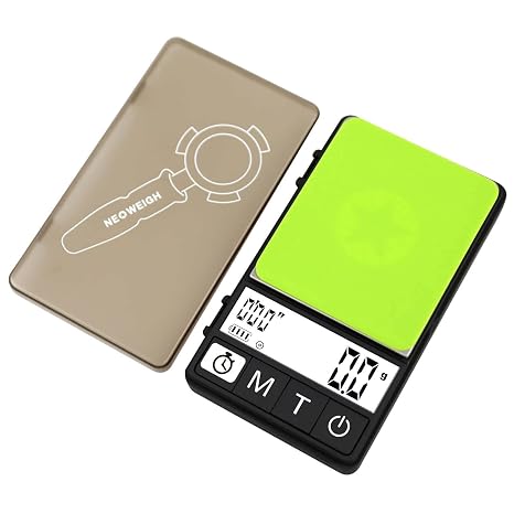 (Latest Version) Espresso Scale with Timer 1000g x 0.1g