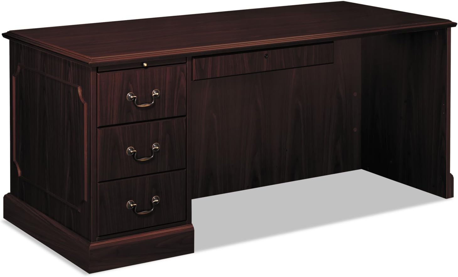 HON 94284LNN 94000 Series Desk for Right Return, 66w x 30d x 29-12h, Mahogany