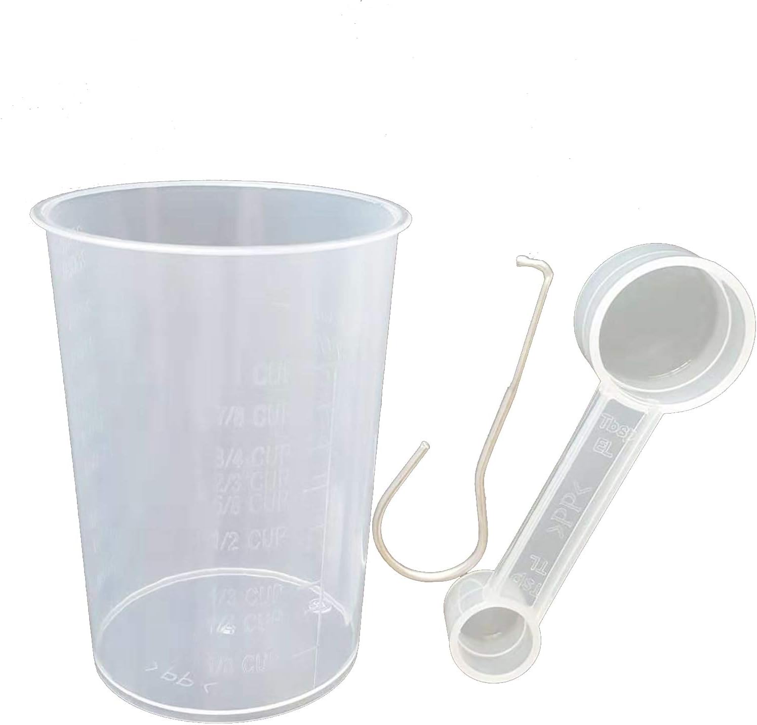 LICHIFIT 300ml Measuring Cup & Spoon & Paddle Removal Tool Kit for Bread Maker Machine Spare Parts