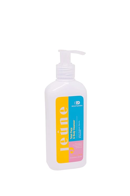 BEAUTeDERM Jeune Total Face & Body Cleanser 250 ml
