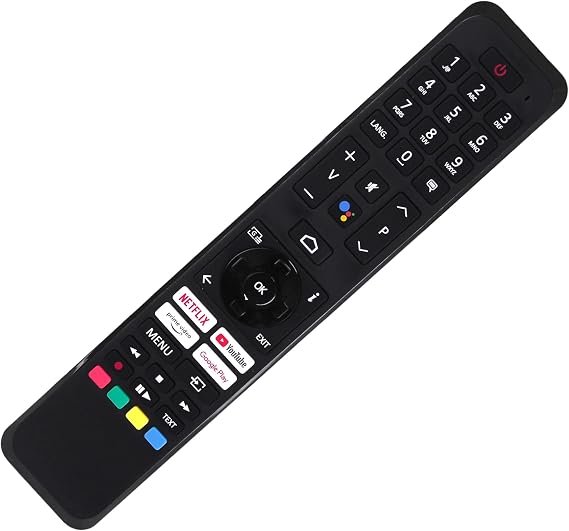 Original RC45160 Replaces RC43160 Bluetooth Voice Remote Control Compatible With PANASONIC Android Smart Full HD HDR LED TV with Google Assistant