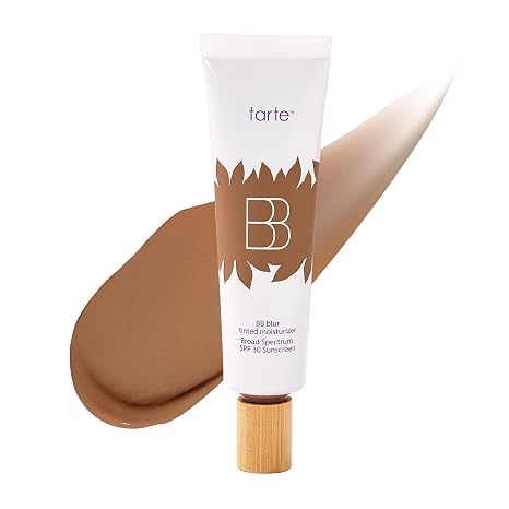 tarte BB blur tinted moisturizer Broad Spectrum SPF 30 Medium Buildable Coverage with Natural Lightweight Matte Finish, Vegan & Cruelty Free
