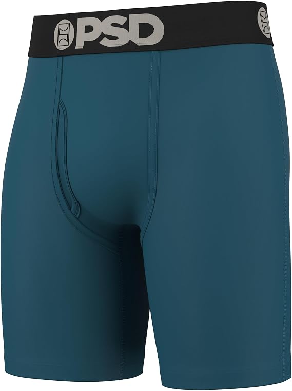 PSD Men's Luxe Modal Underwear - 7 Inch Standard-Length Boxer Briefs, Breathable Underwear Men, Comfortable Packs & Singles