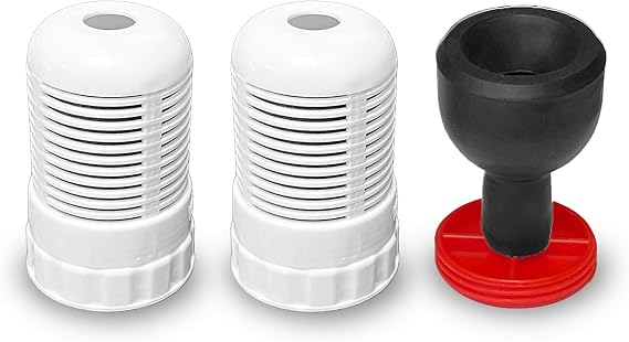 Seychelle Regular Replacement Filters for Gen 2 Dual Water Pitcher (Also Compatible with Alexapure Pitcher)
