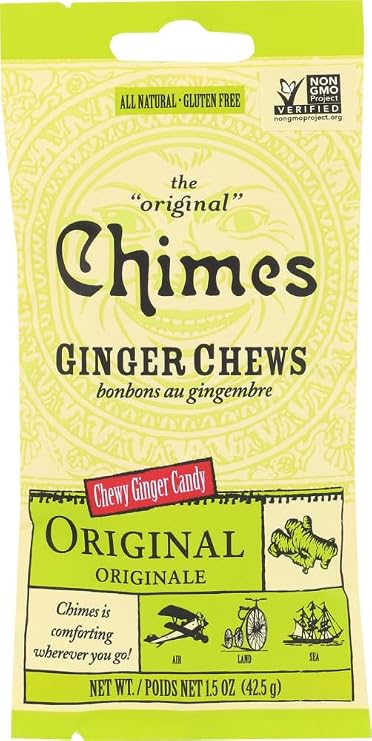 Chimes Ginger Chews 1.5 Oz. - Pack of 3 (Original)