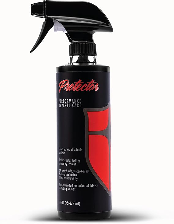 Molecule Protector Spray | Performance Apparel Care | Repels Stains on Racing Suits & Technical Fabrics | 16 Ounce