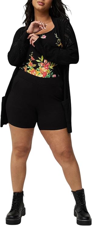 Torrid Women's Plus Size 5" Pocket Bike Short