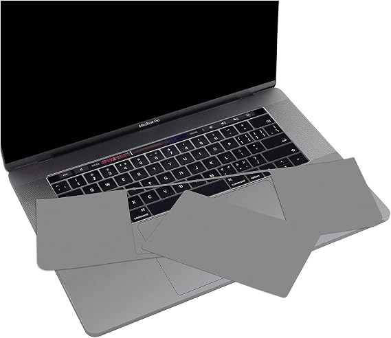 McStorey MacBook Pro 16.2 İnç Trackpad Koruyucu ve Palm Koruyucu A2485 A2780 A2991 A3403 A3186 A3428 A3429 Uyumlu M1 M2 M3 M4 M5 Pro Max Gri
