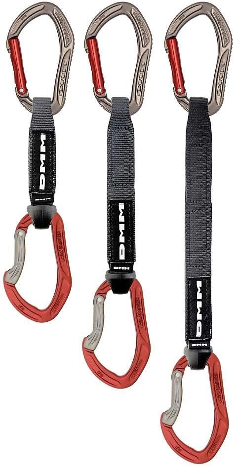 DMM Alpha Sport Quickdraw - Titanium/Red 25cm