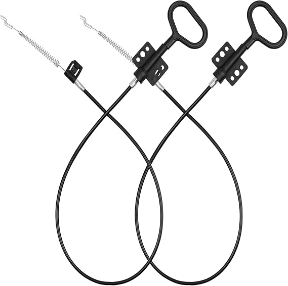 Recliner Pull Cable Replacement, Recliner Replacement Parts, 2PCS | Recliner Pull Handle Replacement, 36.25" Length, 4.75" Exposed, Aluminum, Recliner Cable Replacement for Most Recliner Chairs