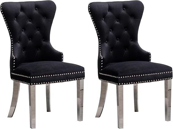 Kitchen & Dining Room Chairs the Comfy Farmhouse Dining Chairs Home & Kitchen Dinning Chairs Modern Dining Chairs Dining Table and Chairs for Home/Kitchen/Living Room Dining Room Chairs